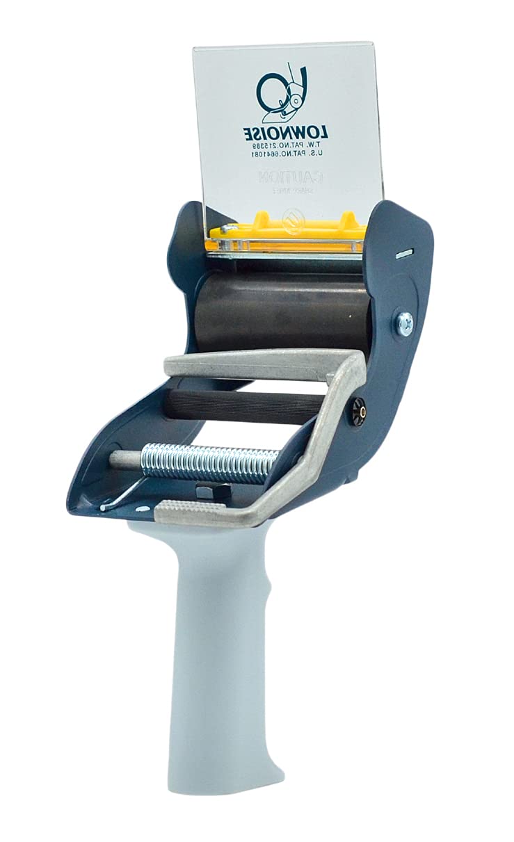 WOD Tape WOD SNC-389 3" Mousetrap Low Noise Carton Sealing Packaging Tape Silent Gun Dispenser with Safety Blade Cover - Ideal for Noise Sensitive Environments: Fits Up to 3 in. Wide (Holds 3 in. Core) - Image 2